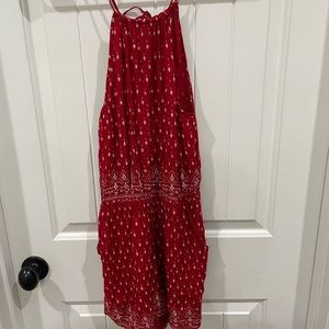 H&M Red romper Sleeveless women’s size 6 red